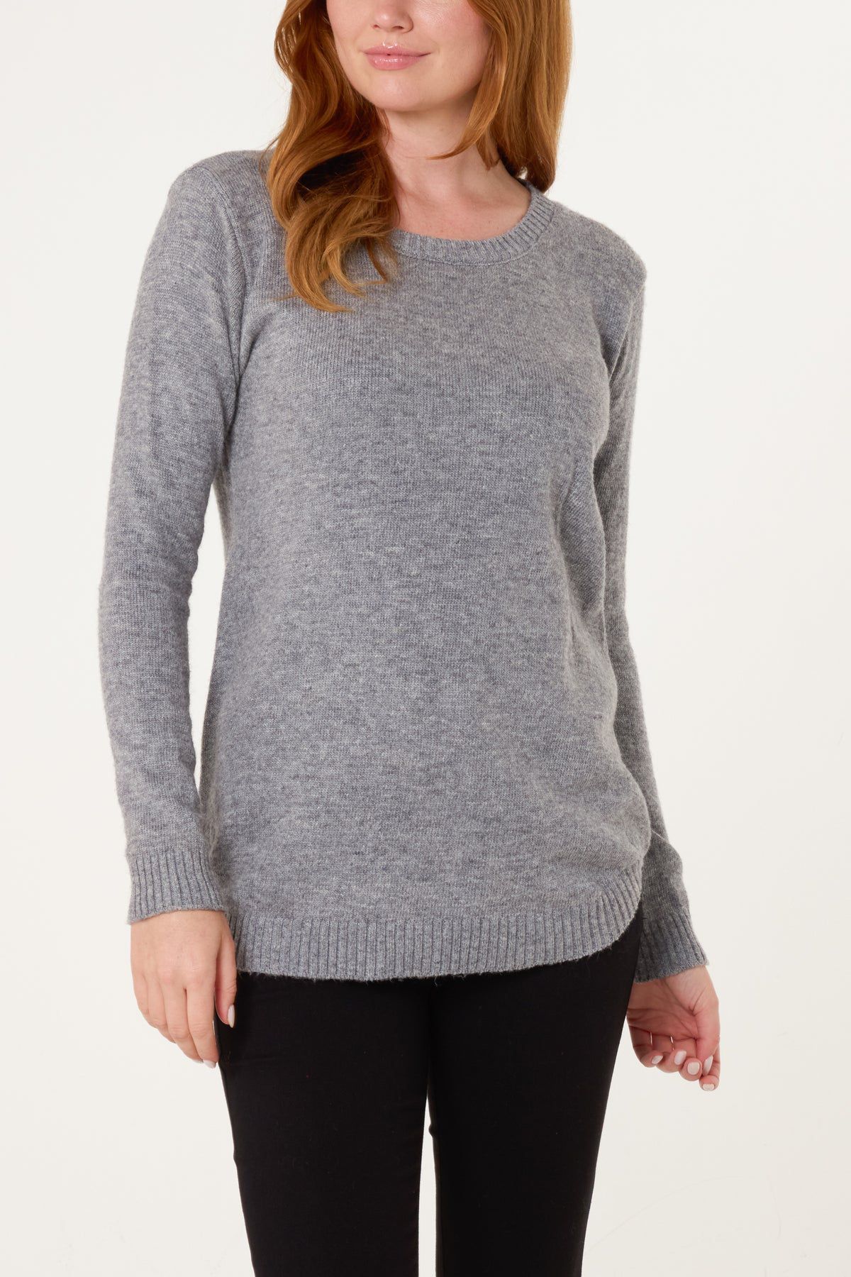 Round neck jumper