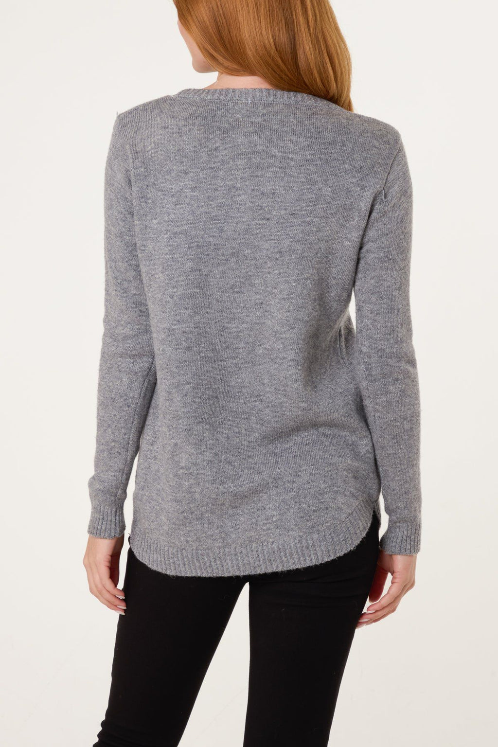 Round neck jumper
